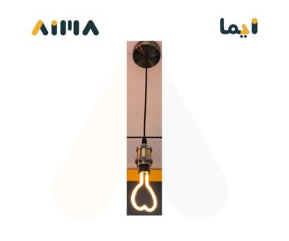 صورة لمبة ليد عسلي قلب